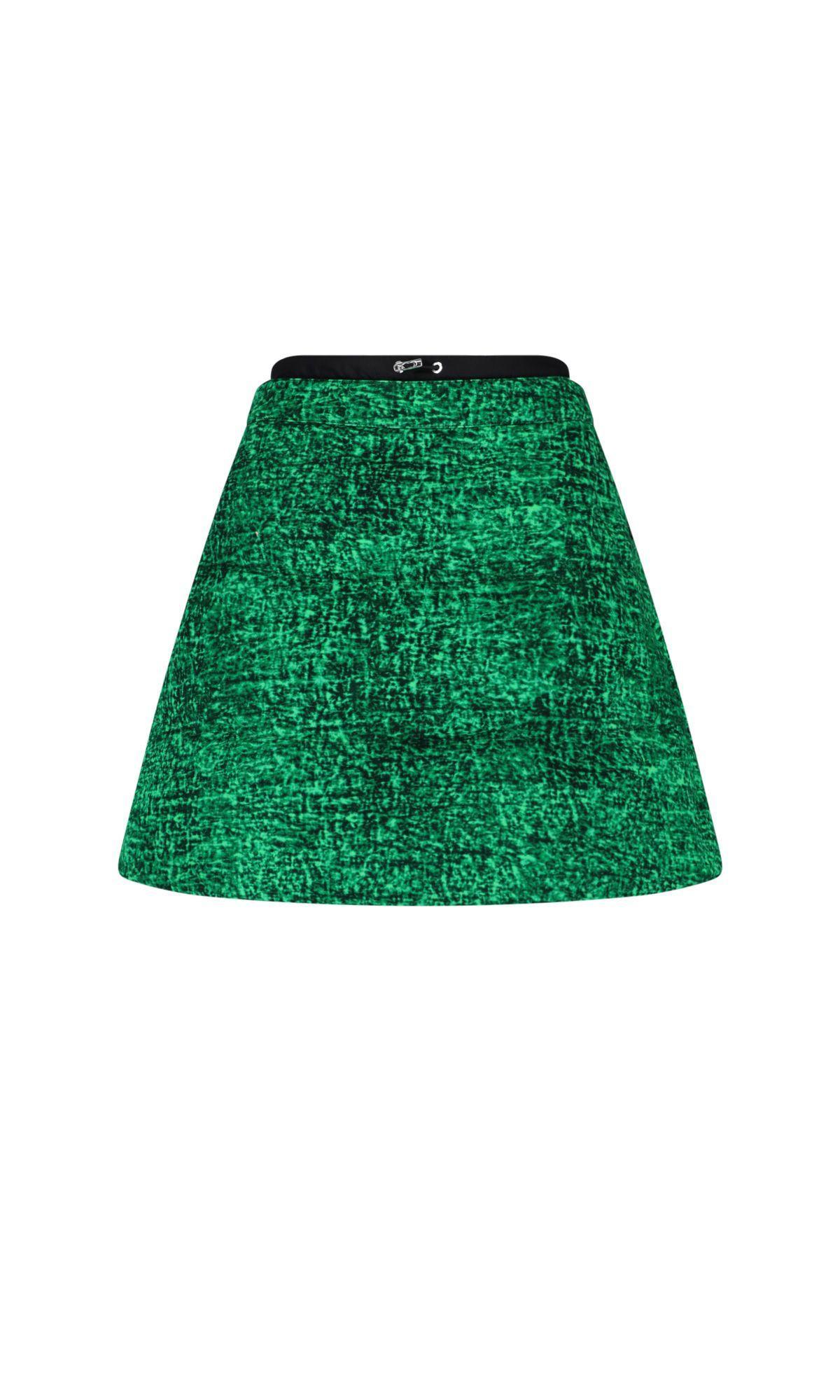 moncler x j. w. anderson mini printed skirt