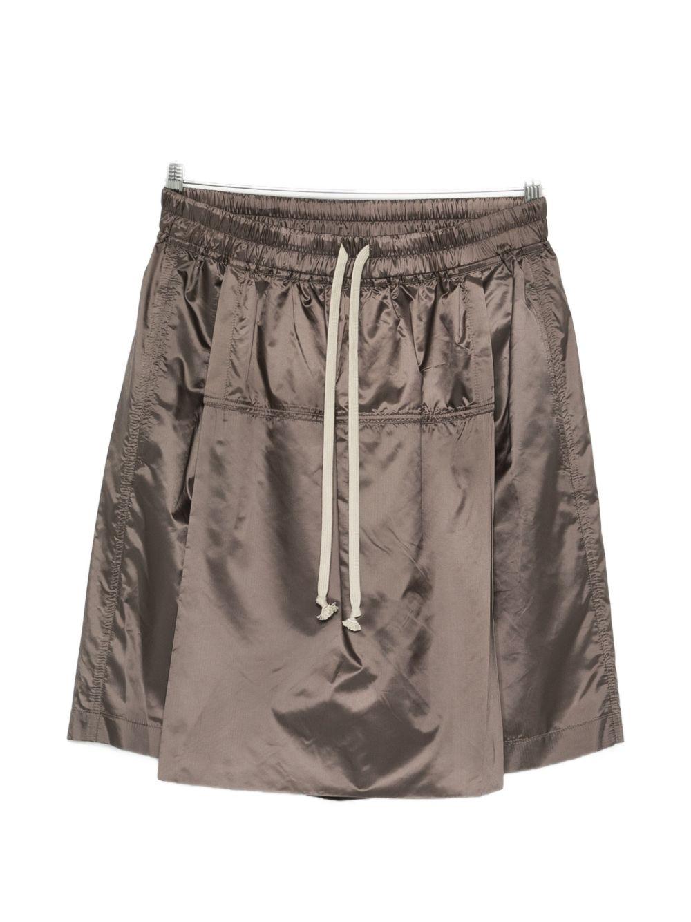 moncler x rick owens skirts grey polyester - women