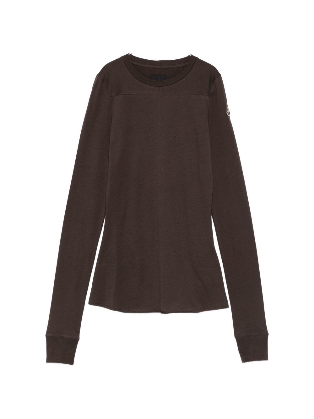 moncler x rick owens sweaters grey cotton - women