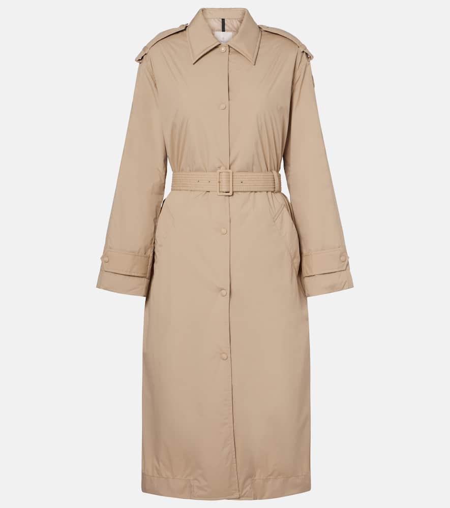 moncler yevre down trench coat