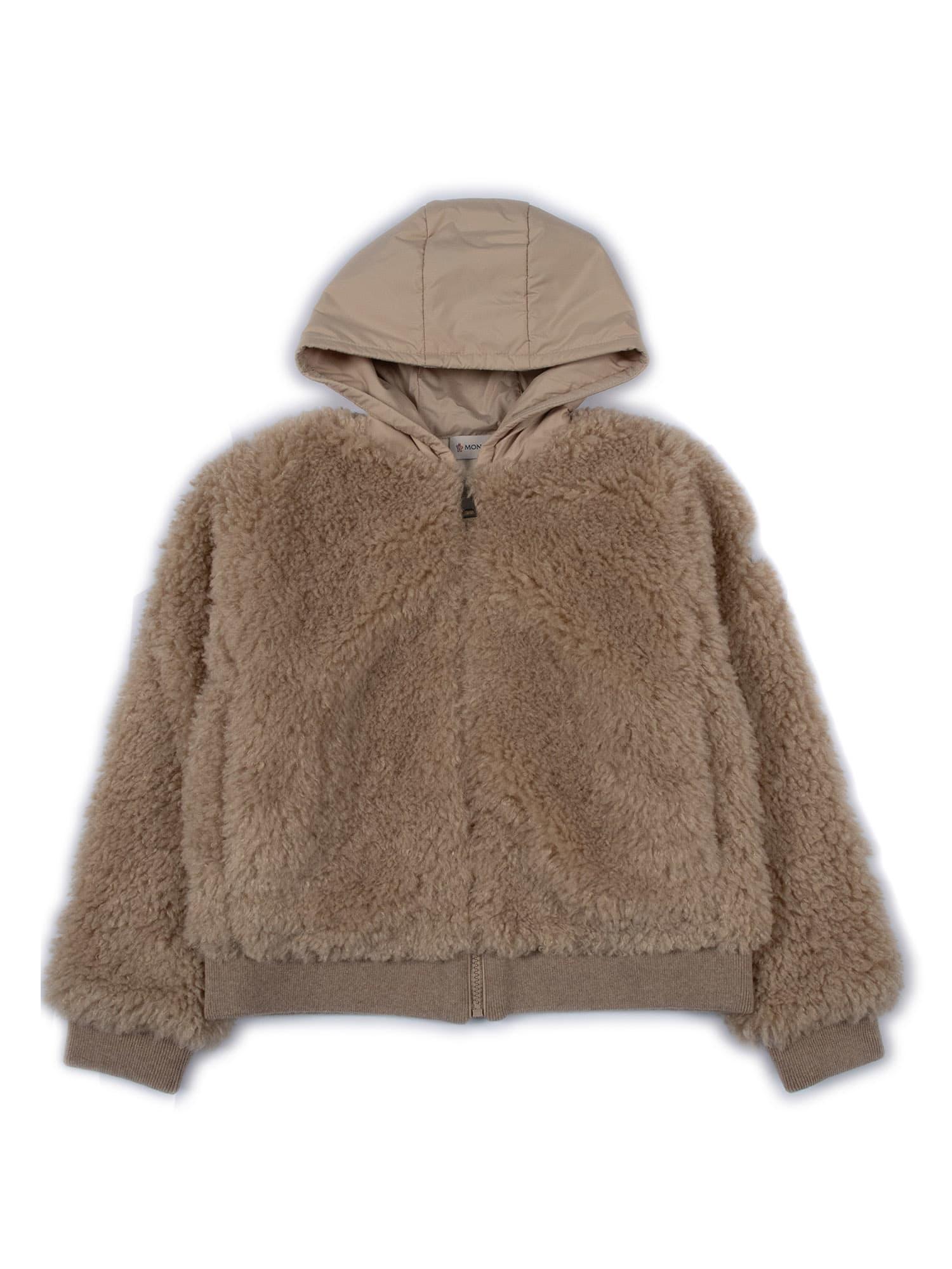 moncler zip up cardigan