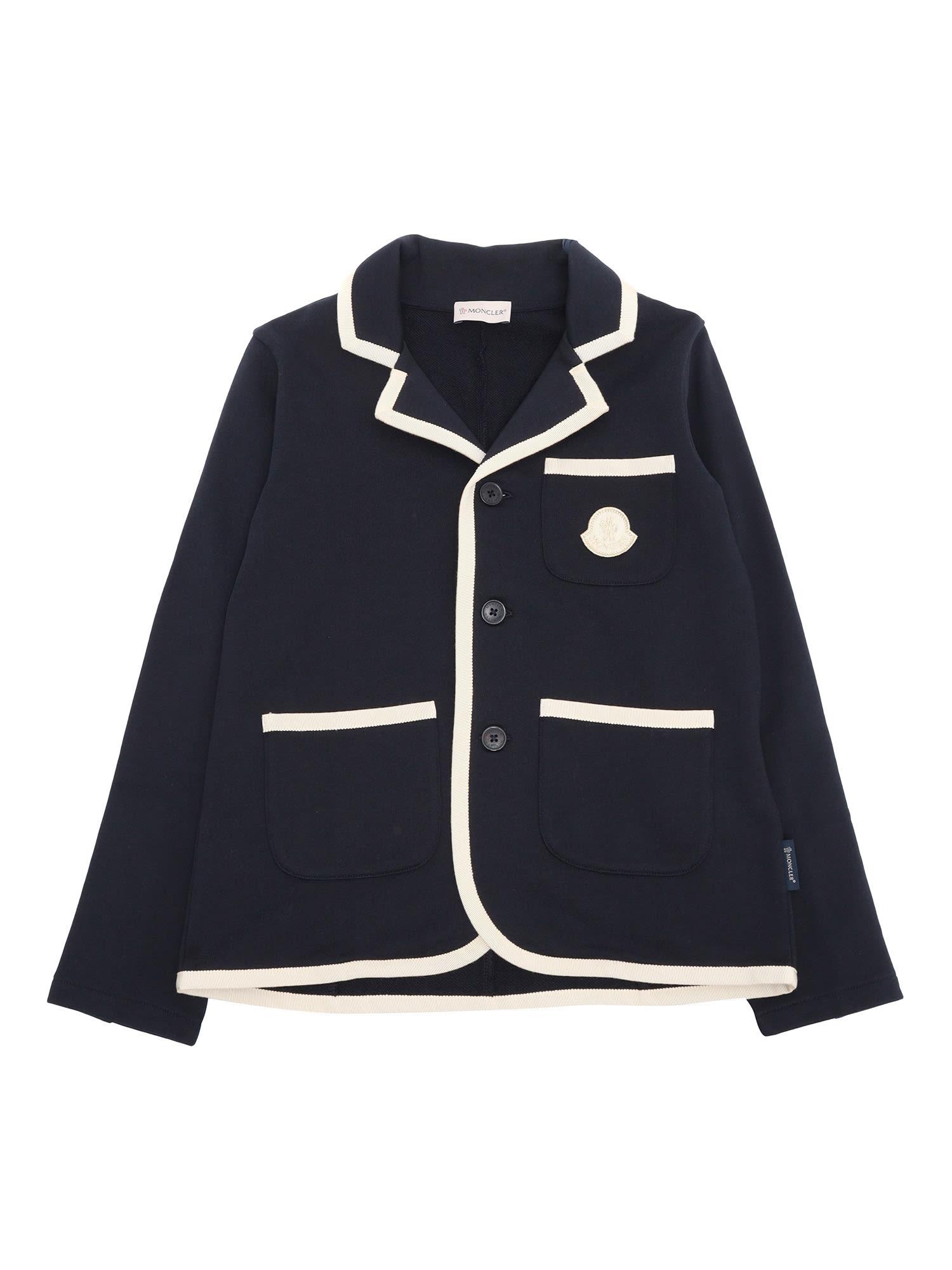 moncler zip up cardigan