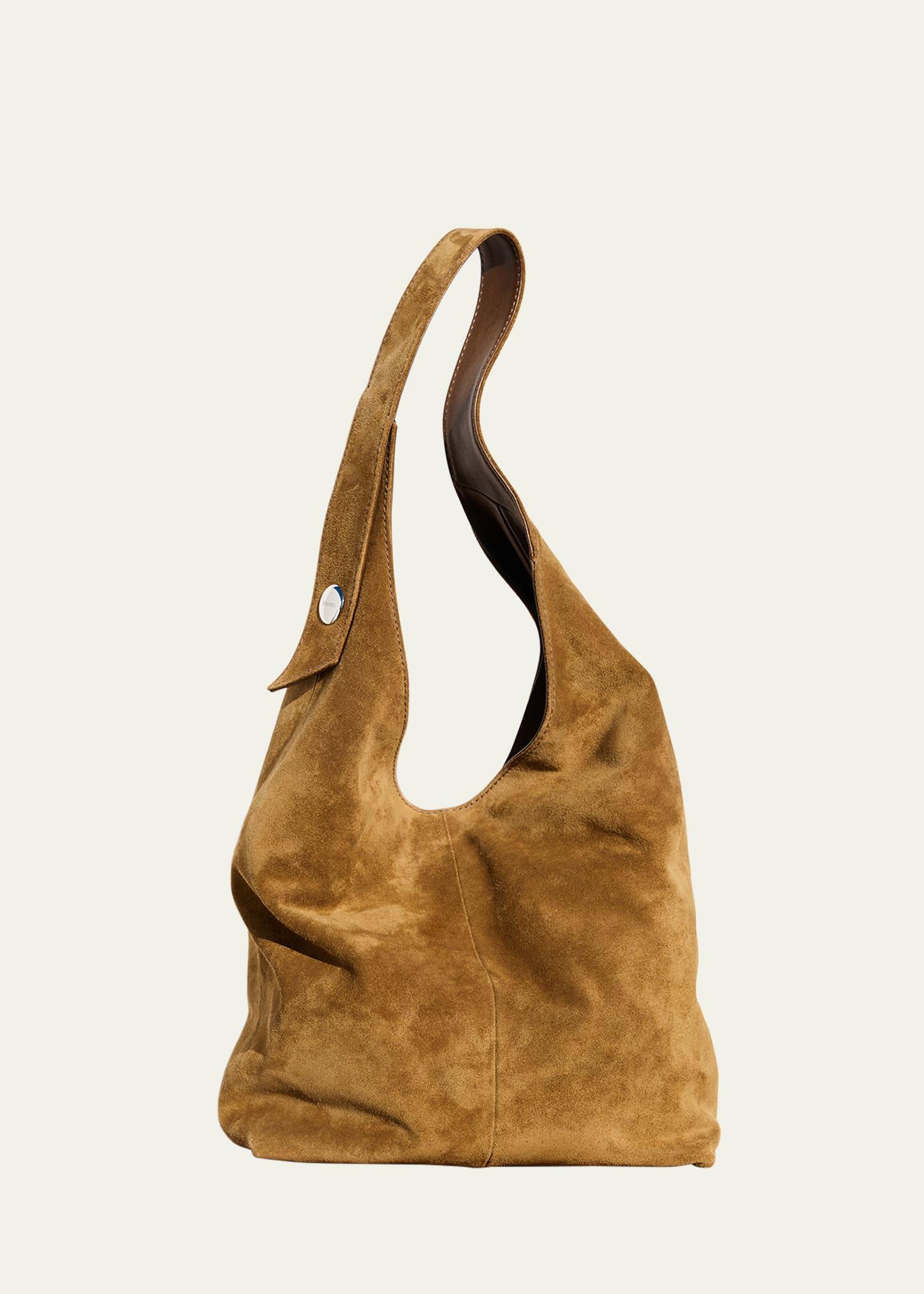 monday soft suede shoulder bag