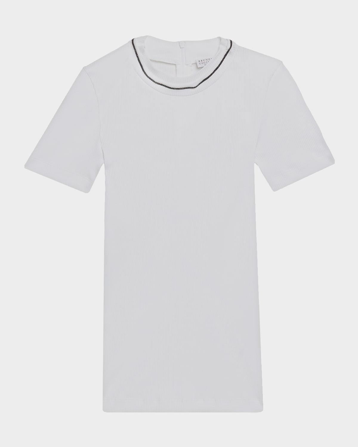 monili cotton stretch short-sleeve t-shirt