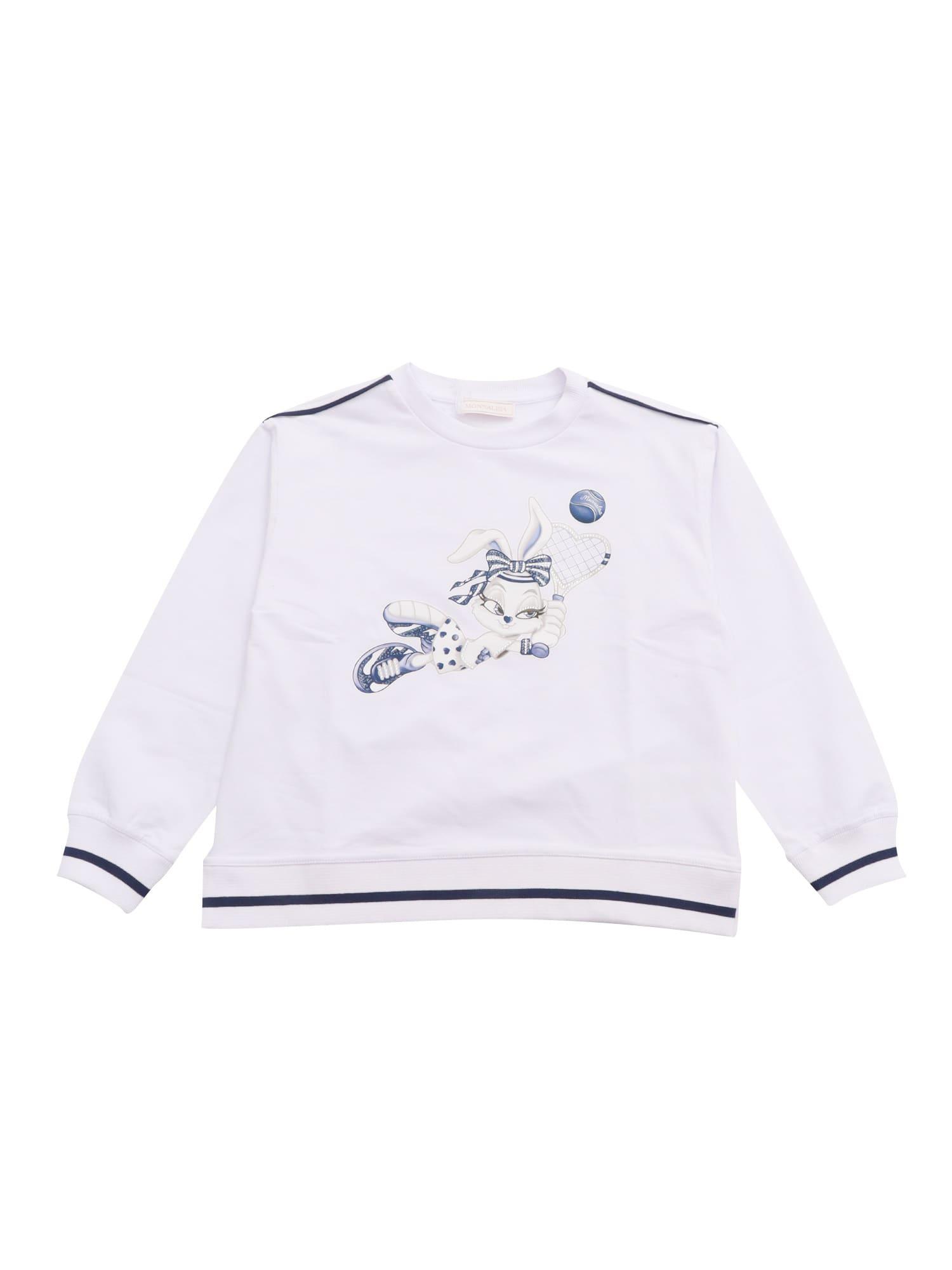 monnalisa crew neck sweater