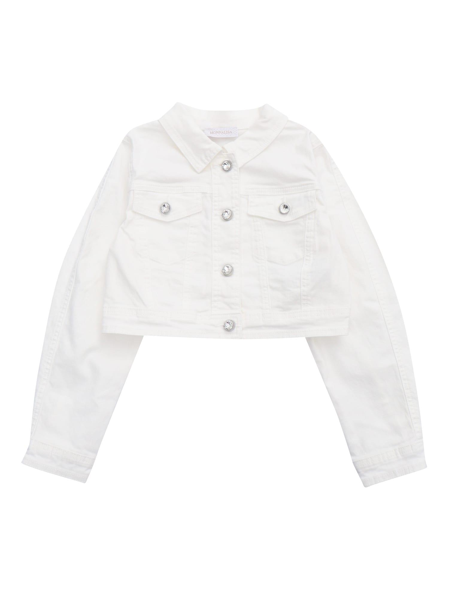 monnalisa denim basic jacket