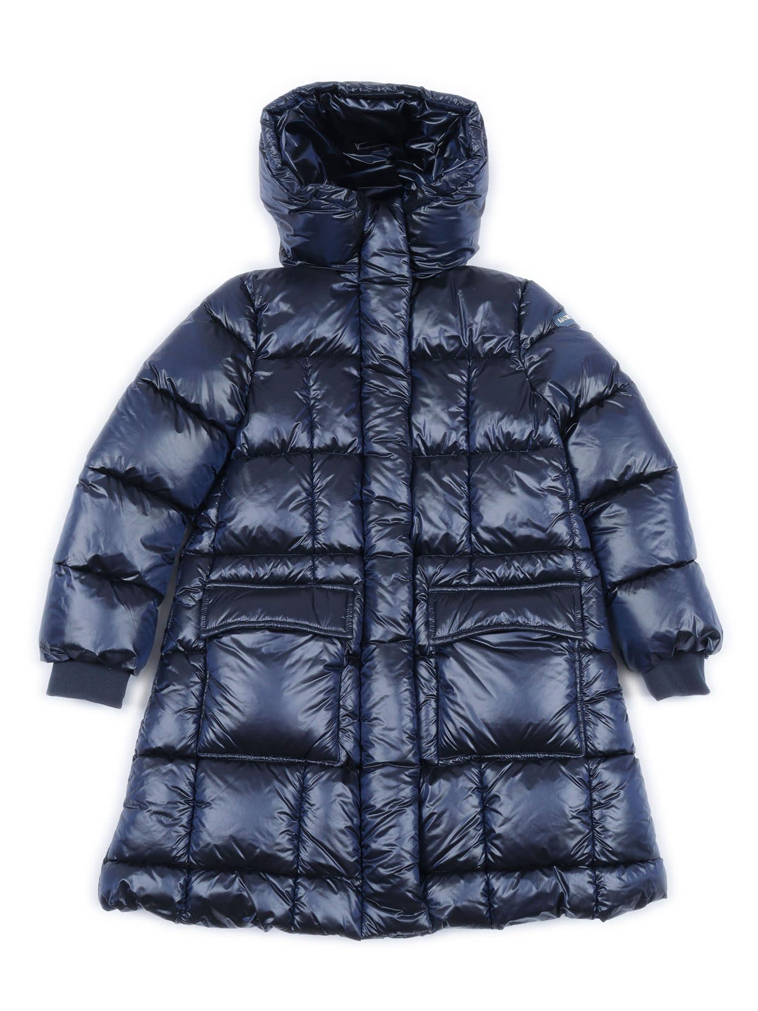 monnalisa hooded puffer jacket