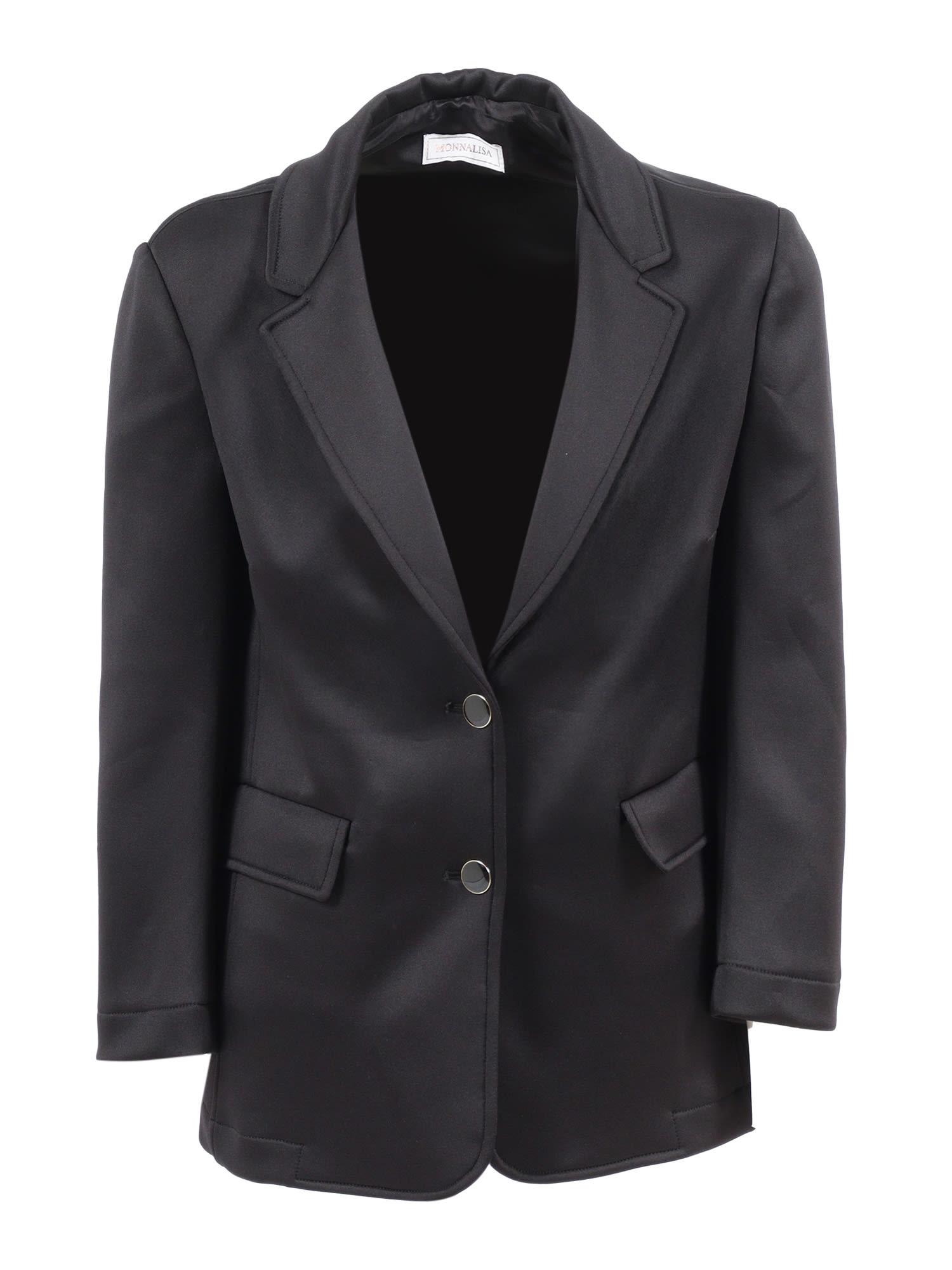 monnalisa neoprene modal jacket