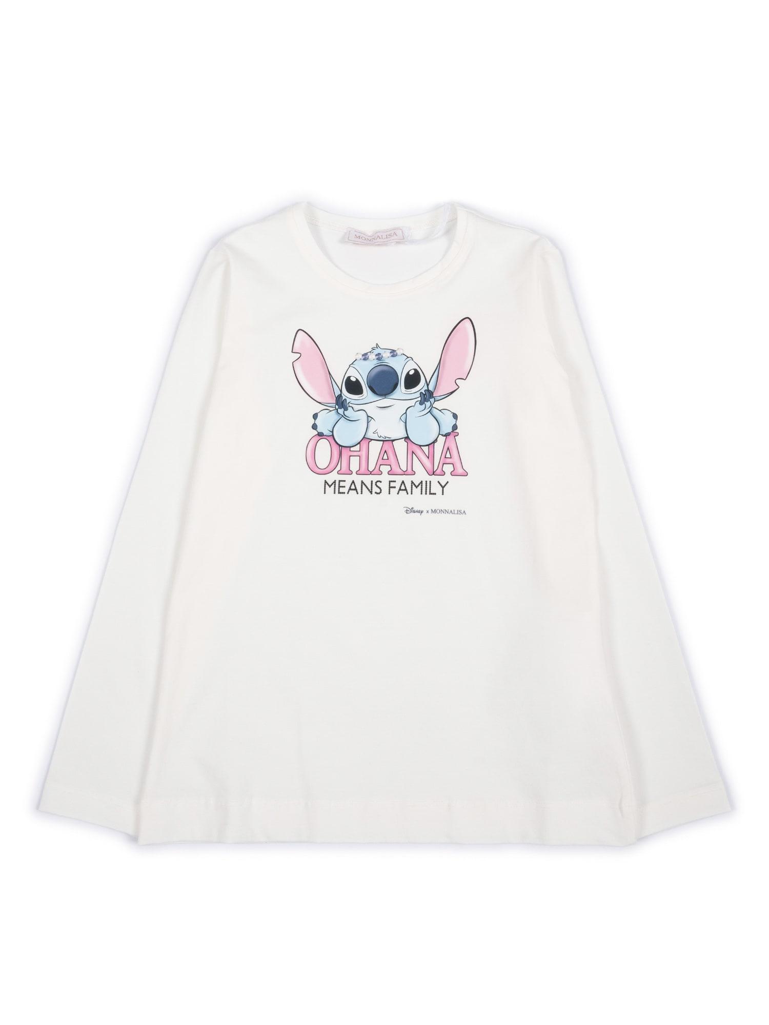 monnalisa ohana printed t-shirt
