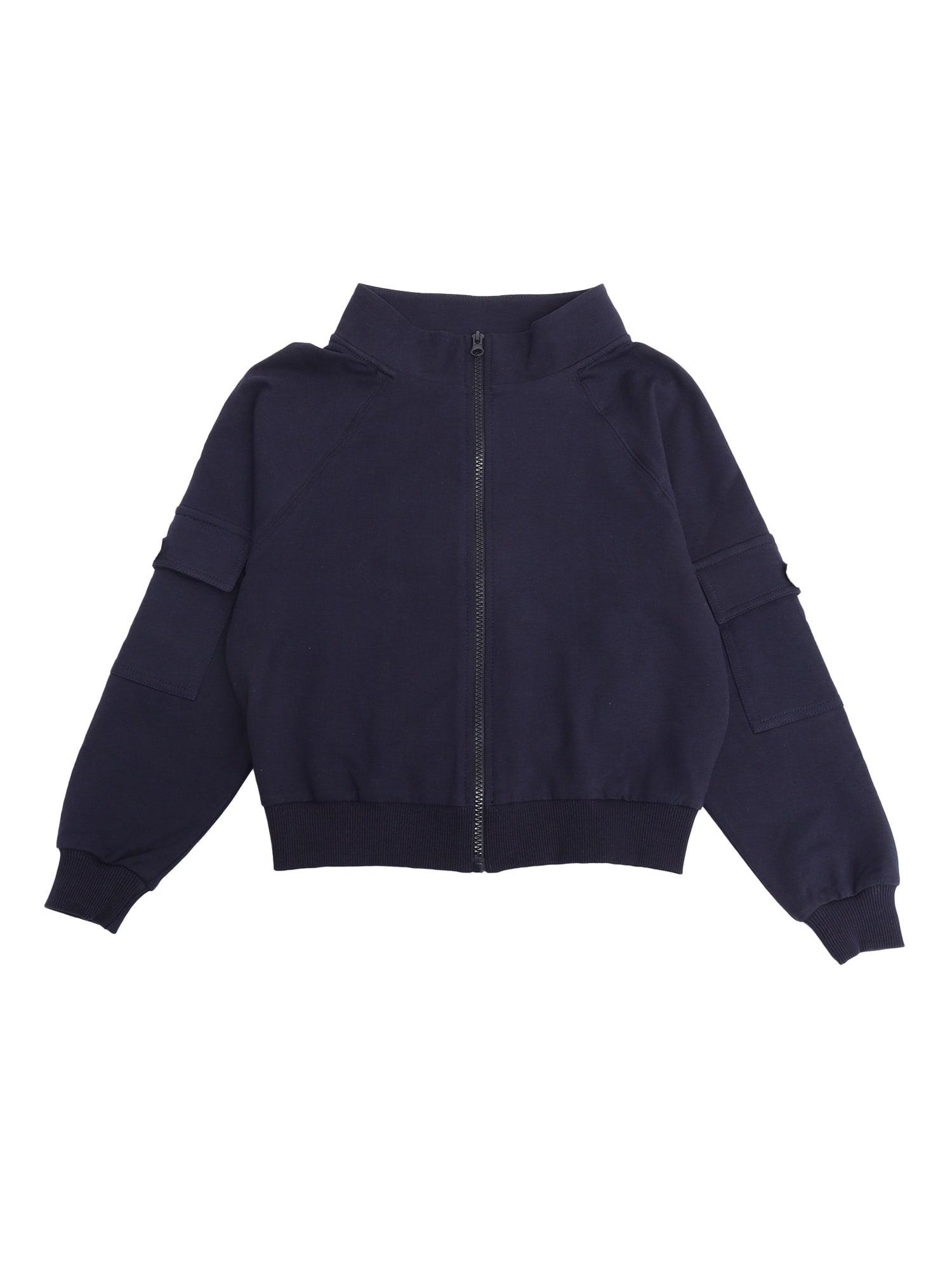 monnalisa sweatshirt with pockets