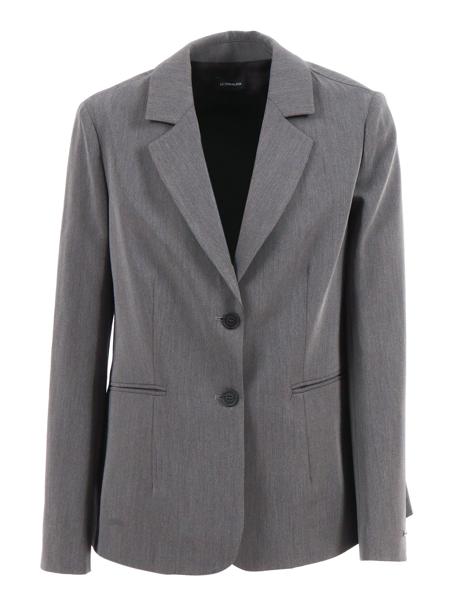 monnalisa viscose blend jacket