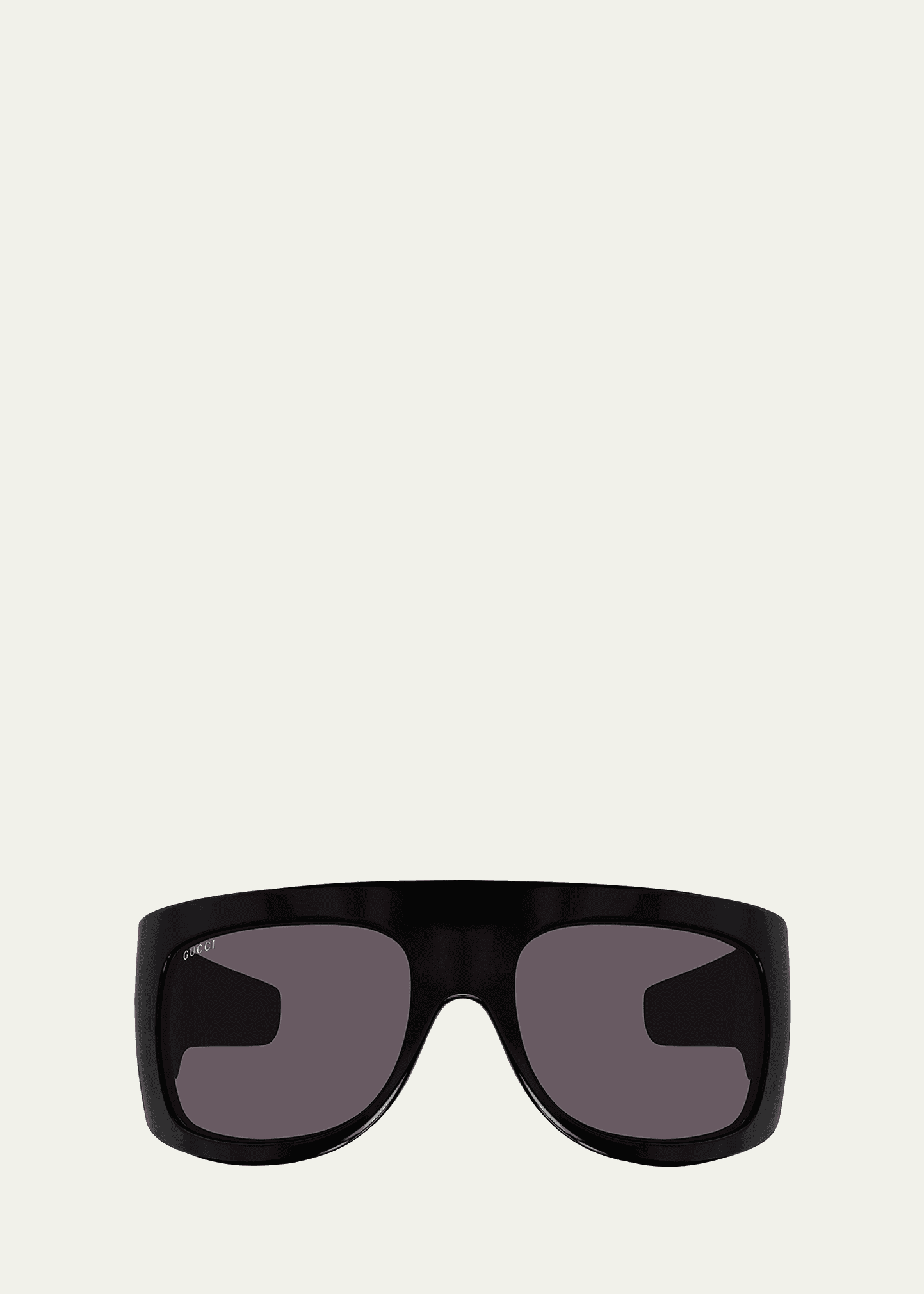 monochrome acetate wrap sunglasses