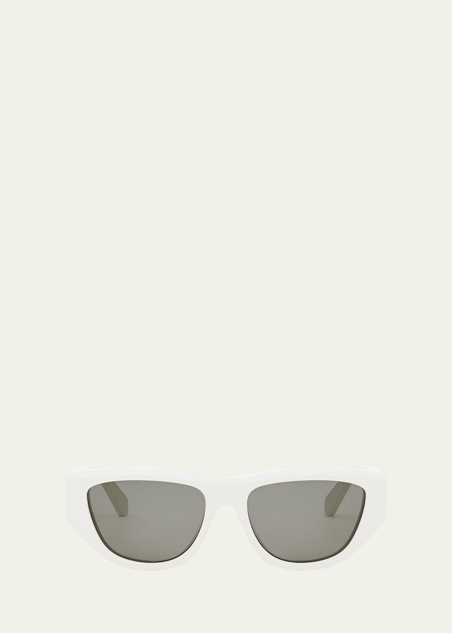 monochroms acetate cat-eye sunglasses