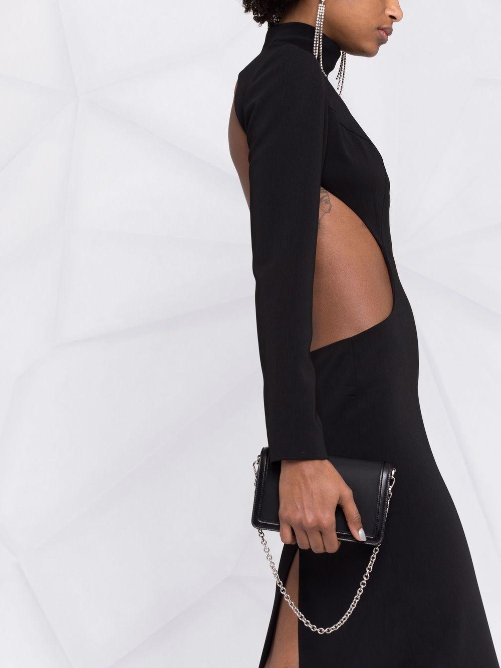 monot pre dresses black triacetate - women