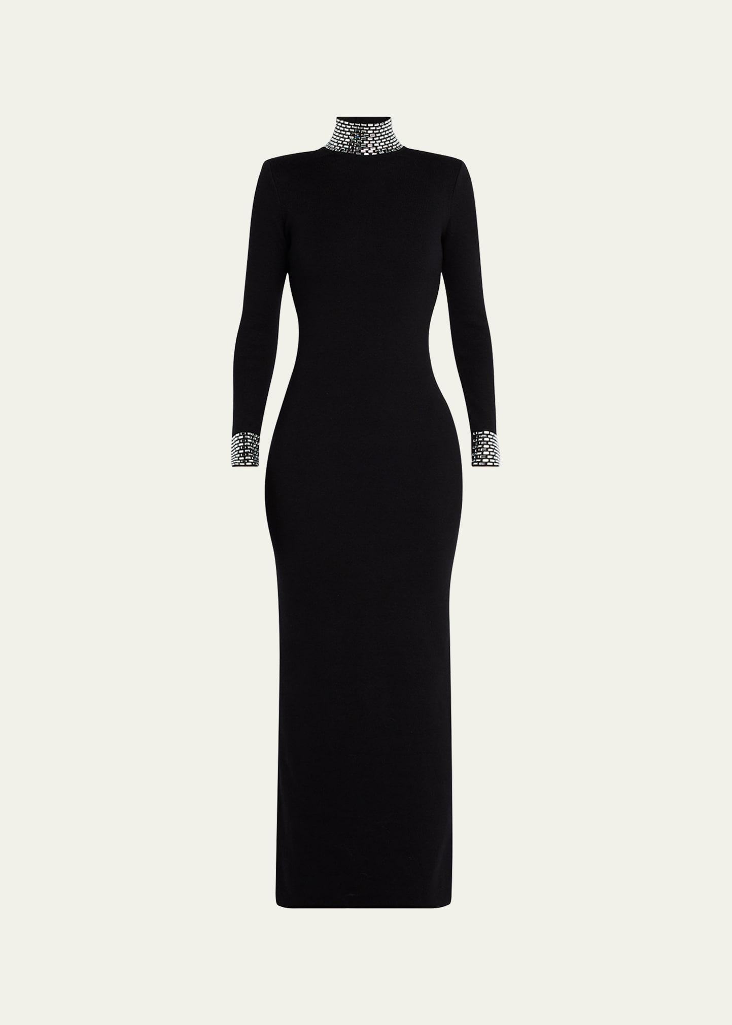 monroe embellished cashmere-blend maxi dress