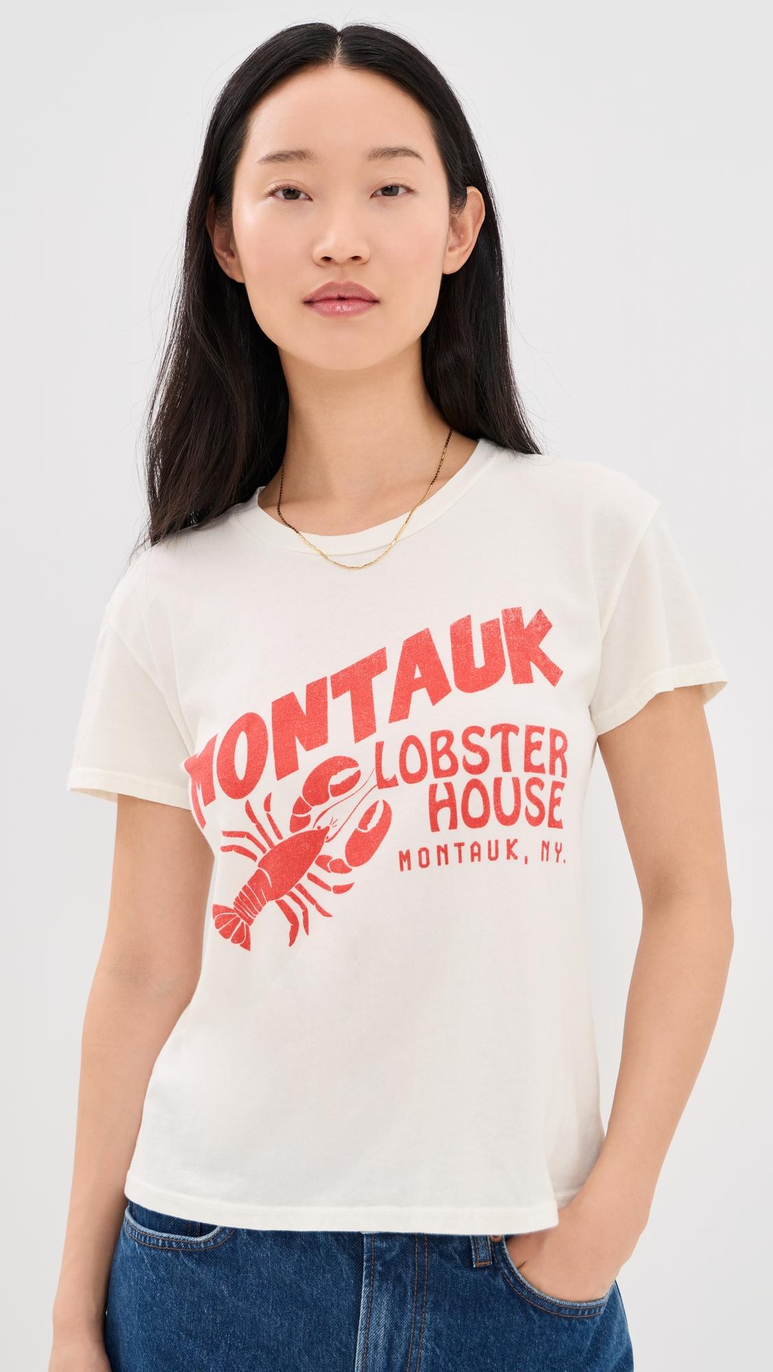 montauk lobster house fitted tee