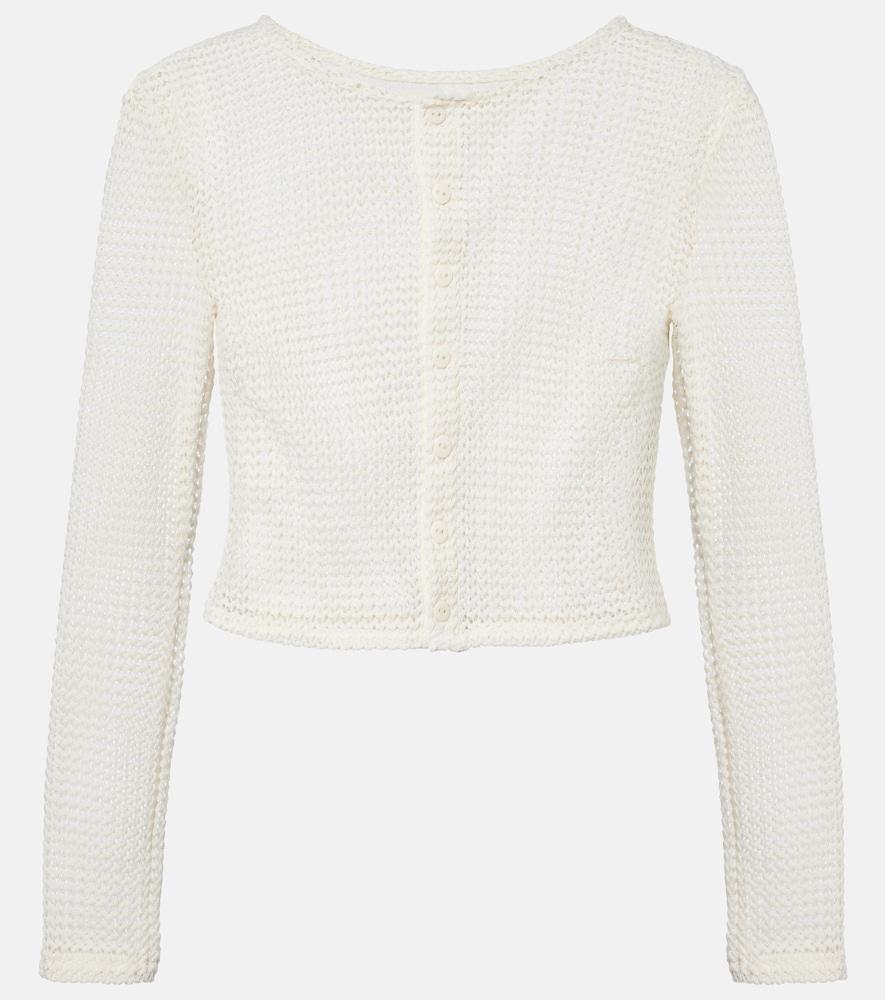 montce crochet cardigan