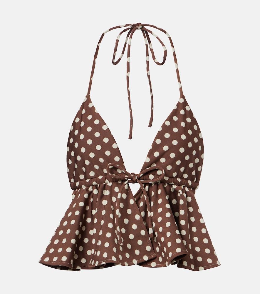 montce emma ruffled polka