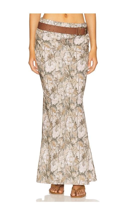 montce natalia skirt in green.