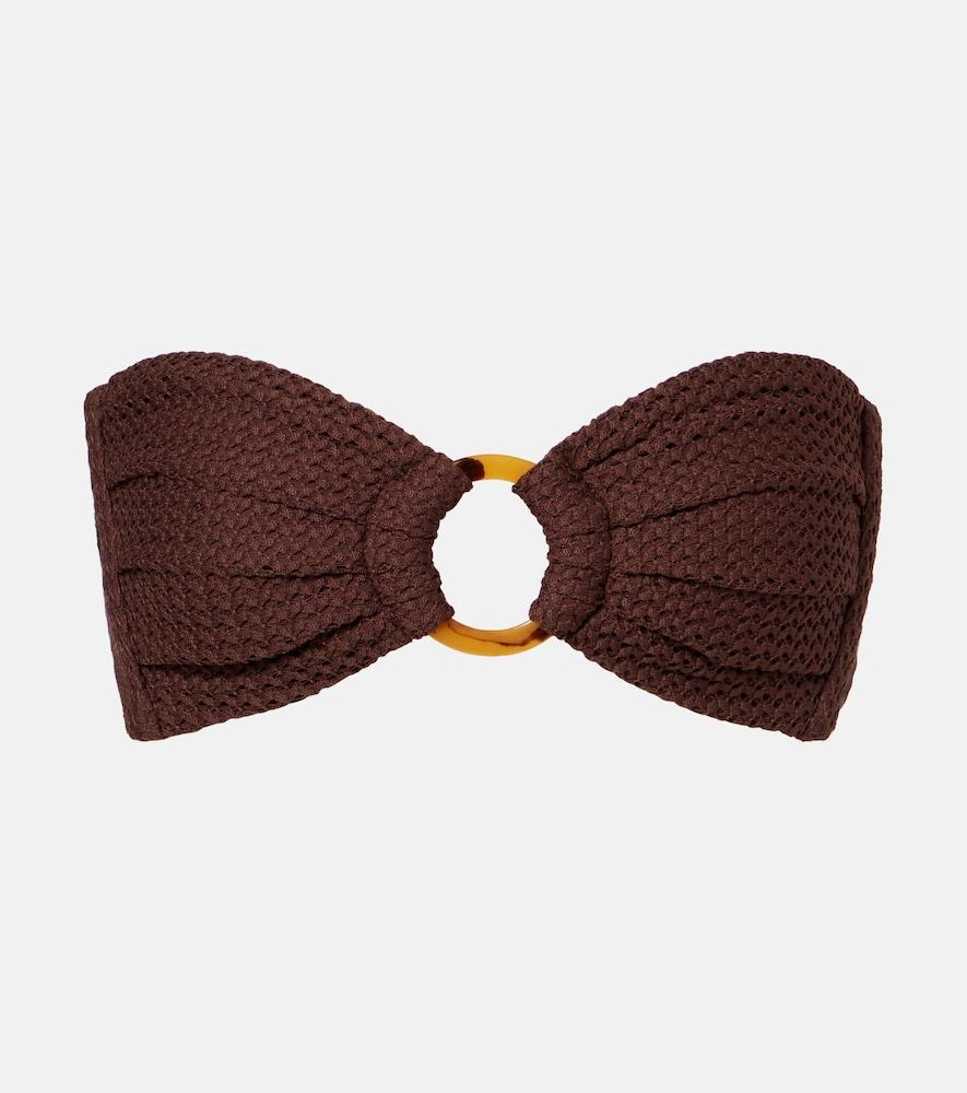 montce tori crochet bikini top