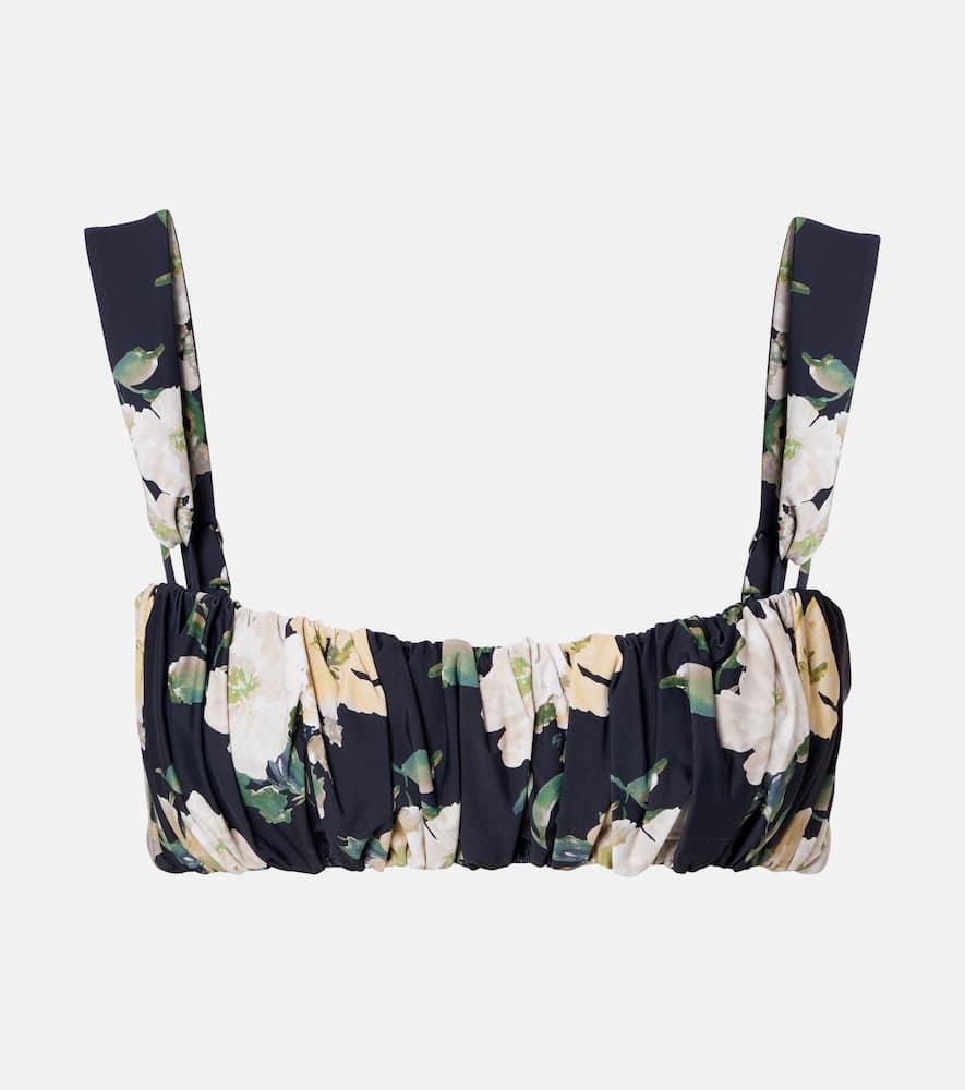 montce victoria liz floral bikini top