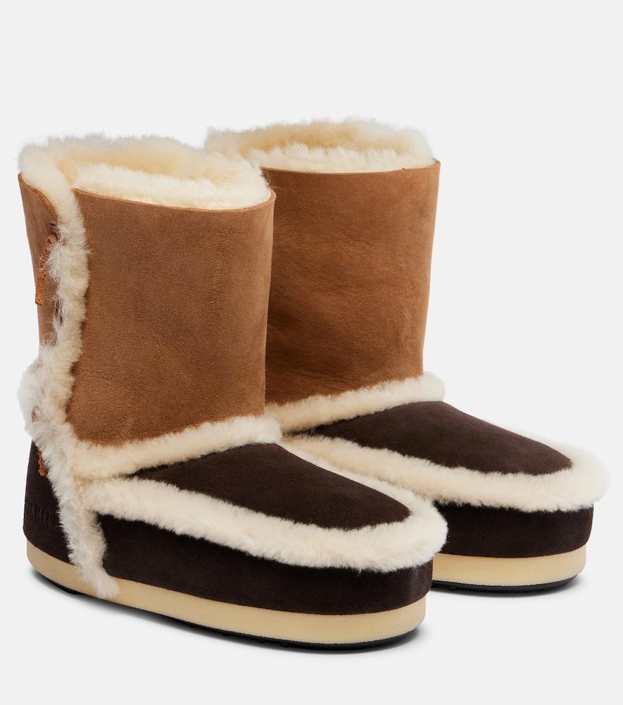 moon boot evx shearling