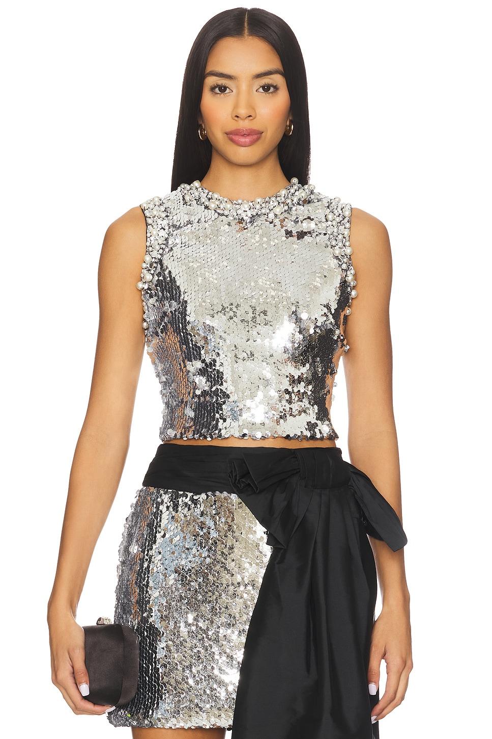 moonlight sequin top