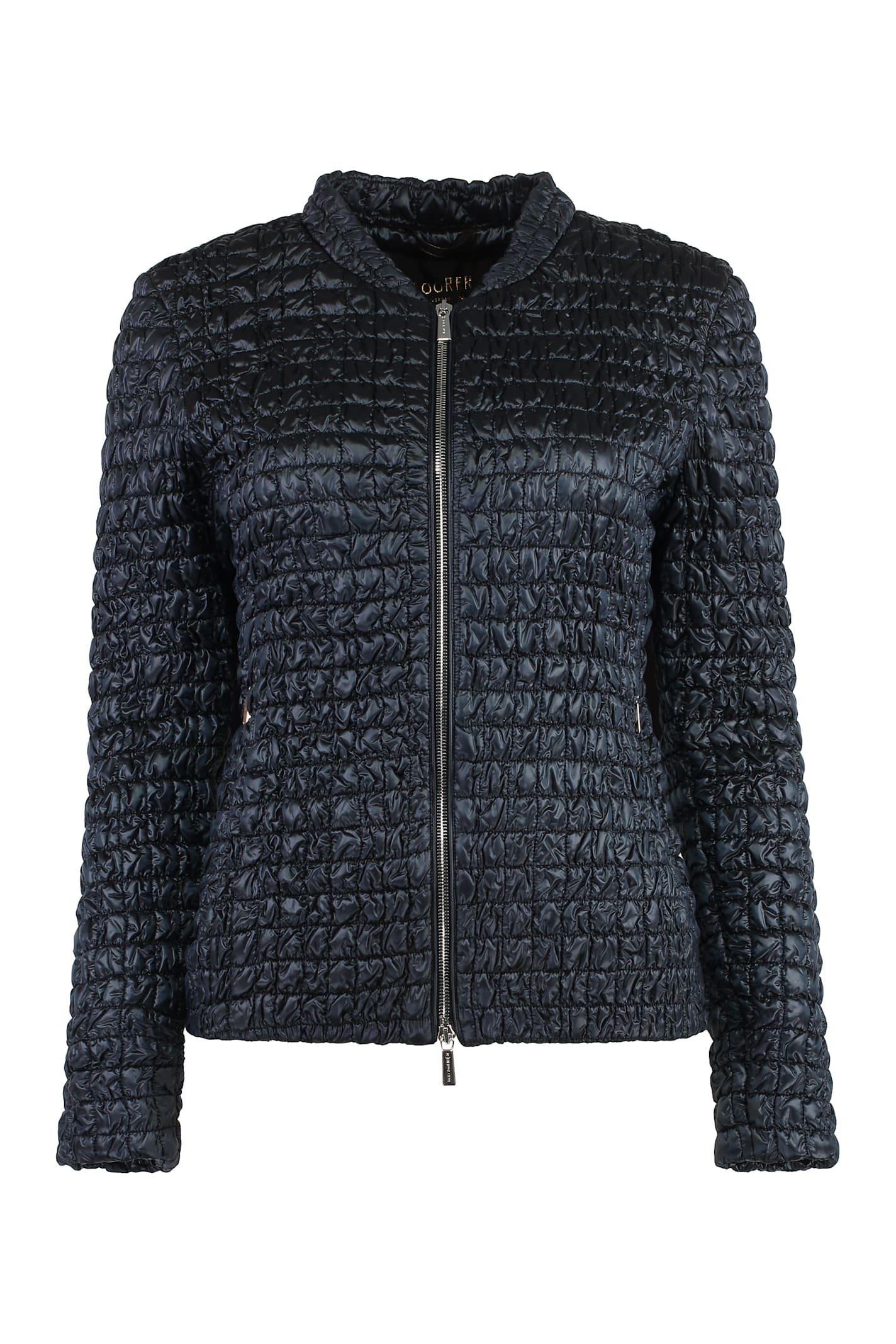 moorer anusca jacket with zip