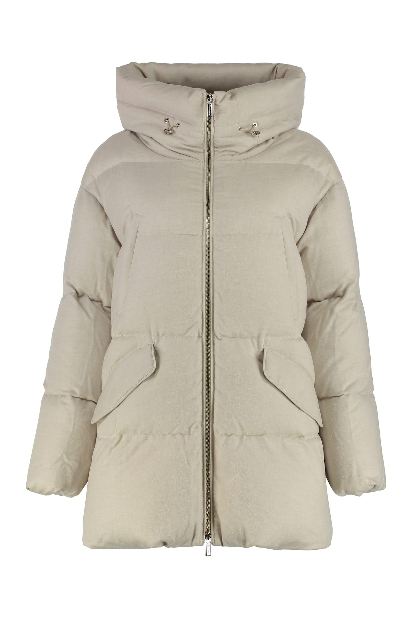 moorer calliope hooded down jacket