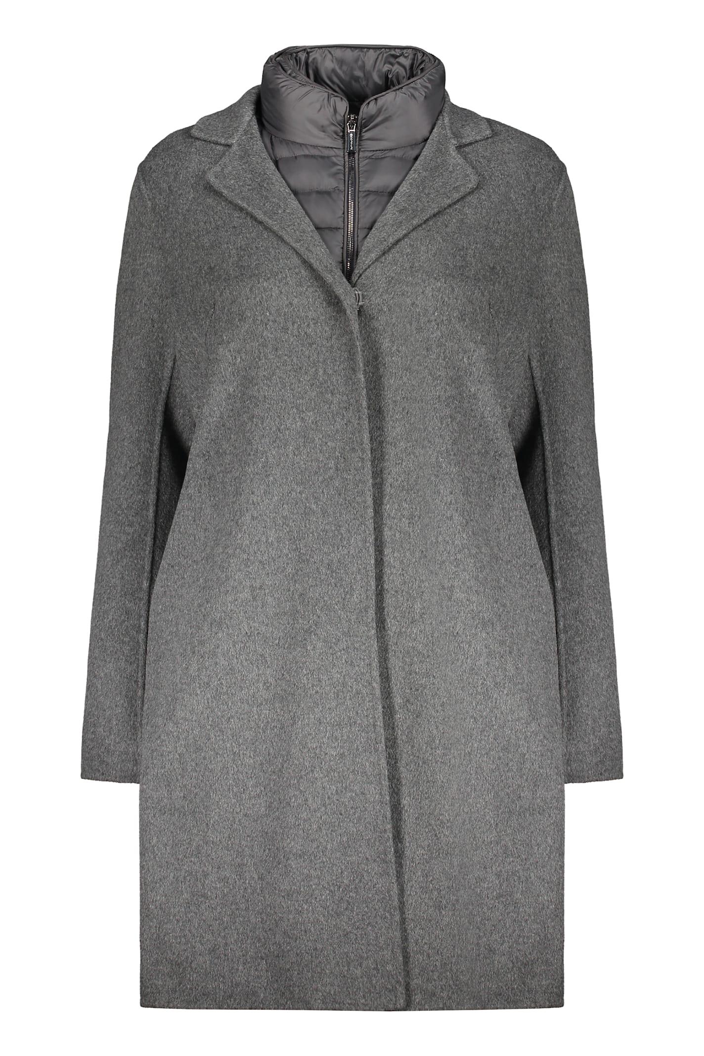 moorer coat with removable down lining