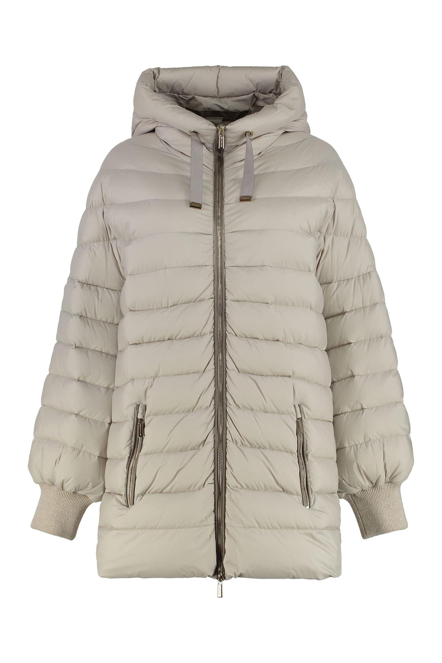 moorer etna hooded down jacket