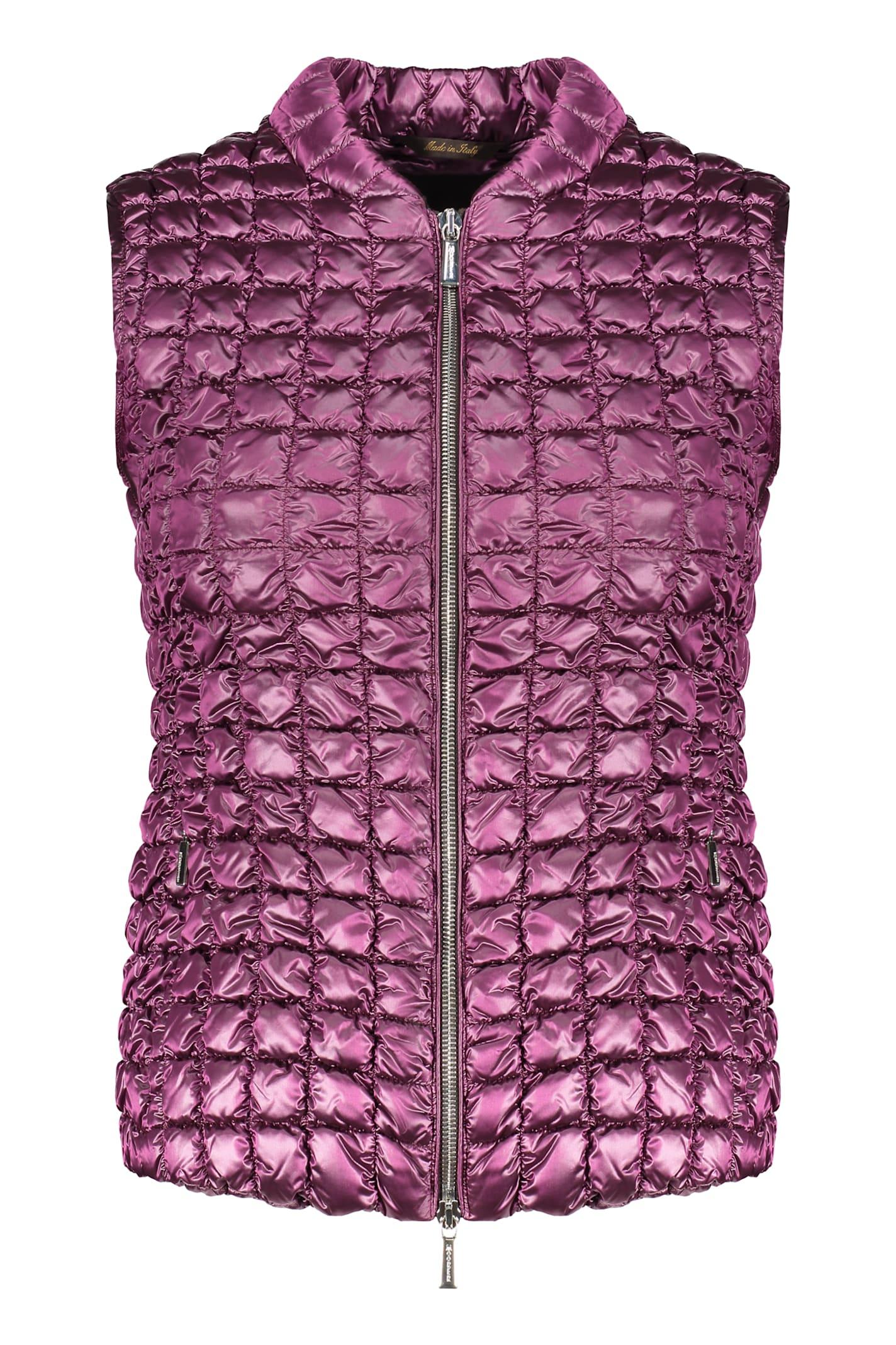 moorer full zip down vest