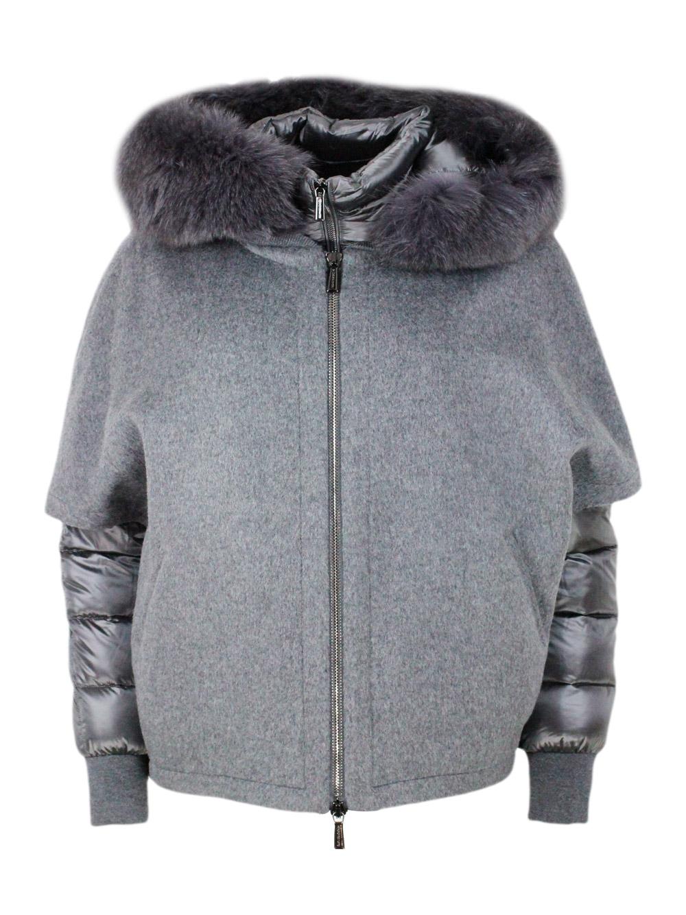 moorer jackets grey 90wv 10ws - women