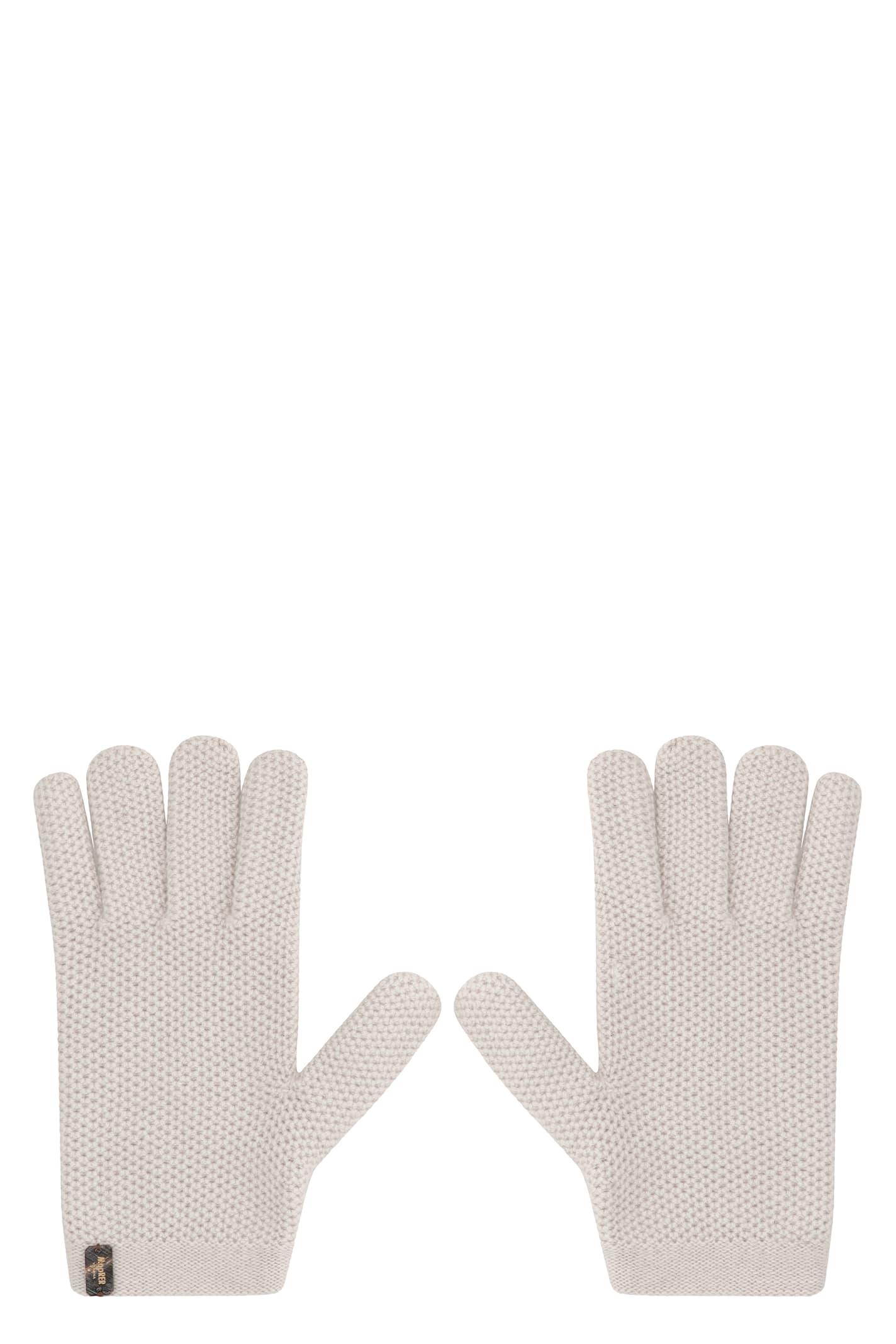moorer knitted gloves