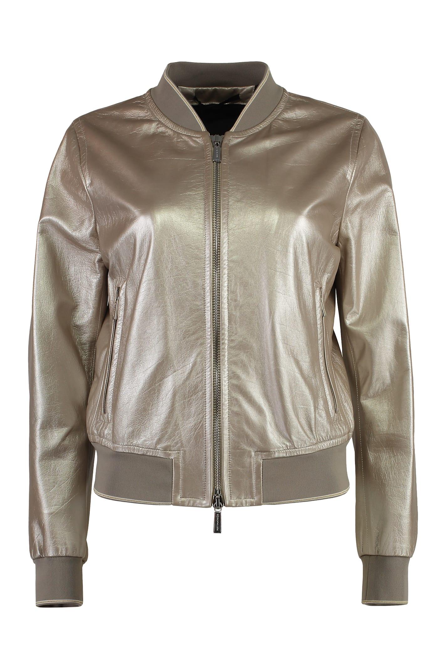 moorer pem leather jacket