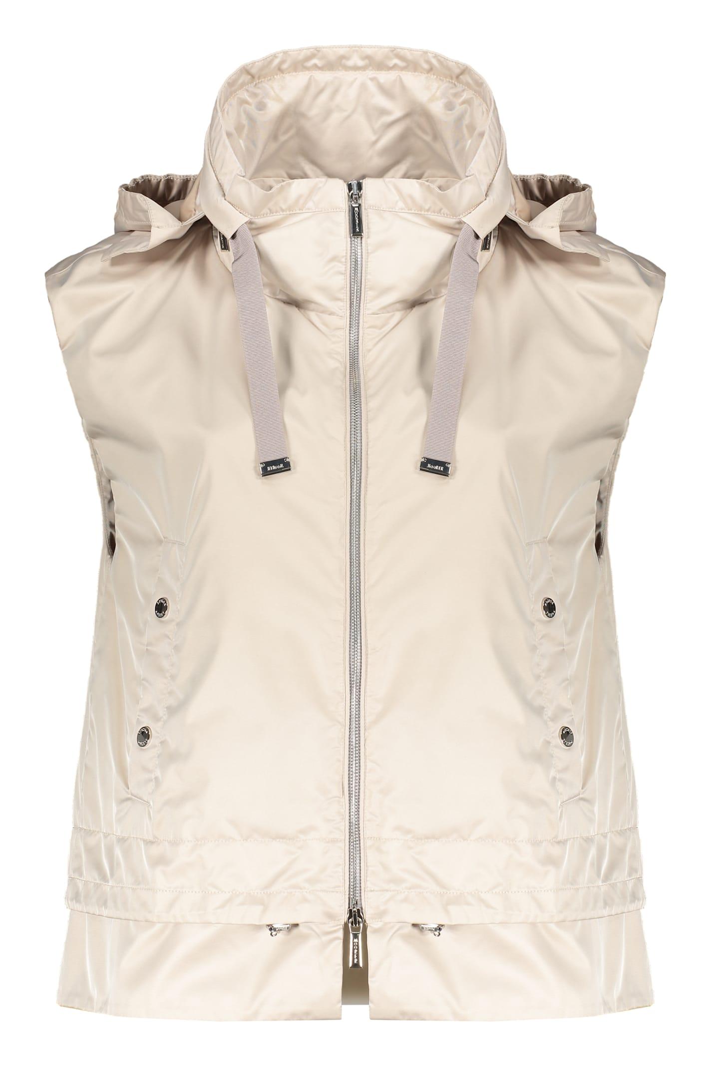 moorer technical fabric vest