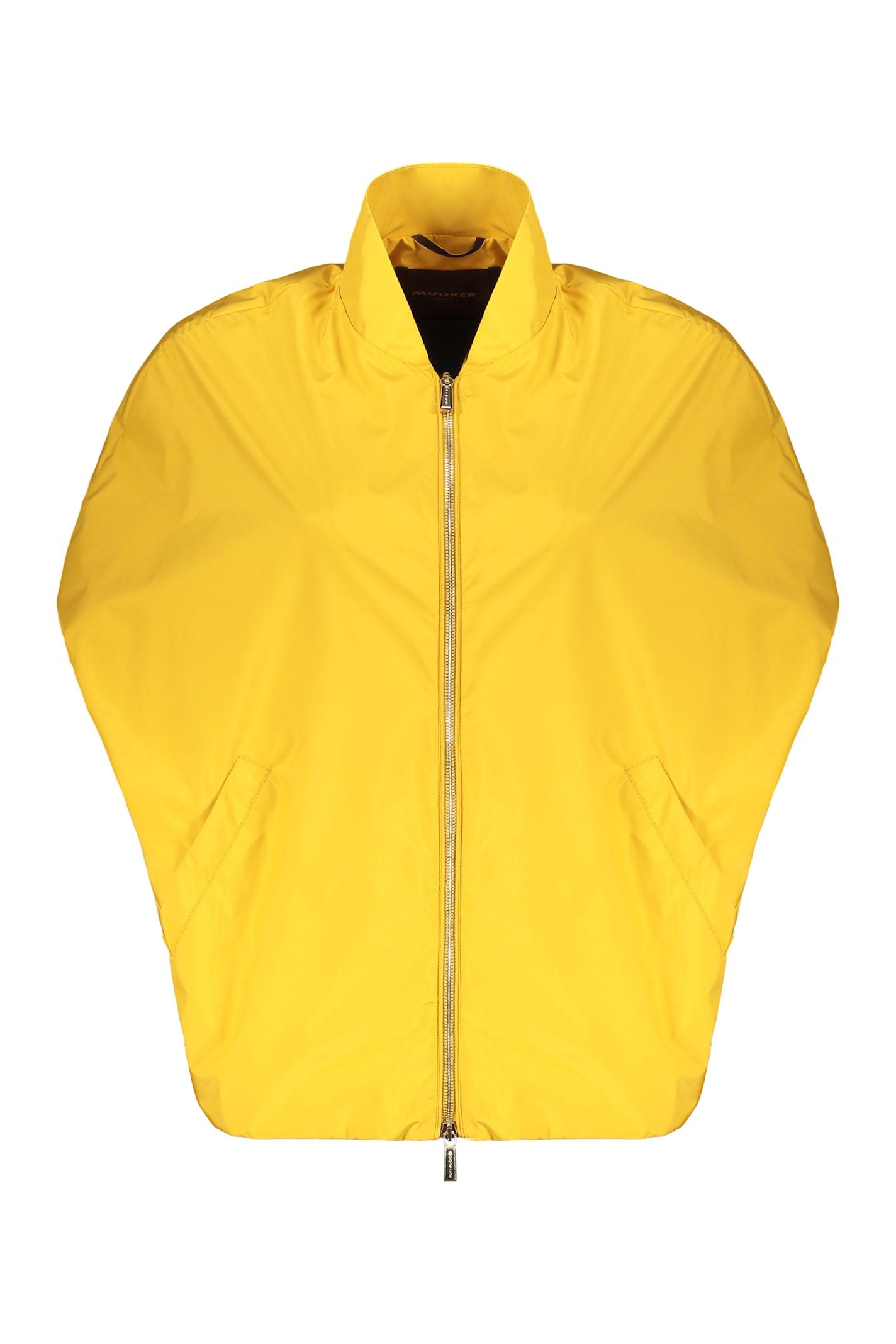 moorer techno fabric jacket