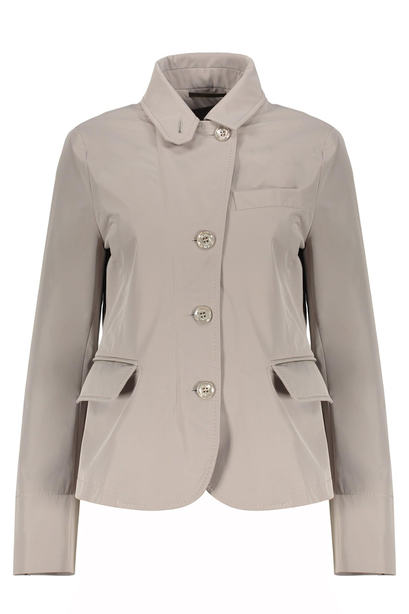 moorer techno fabric jacket