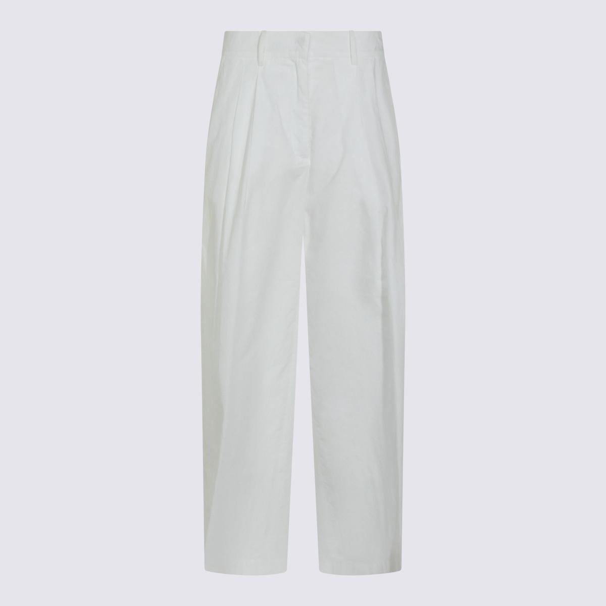 moorer trousers white _co - women