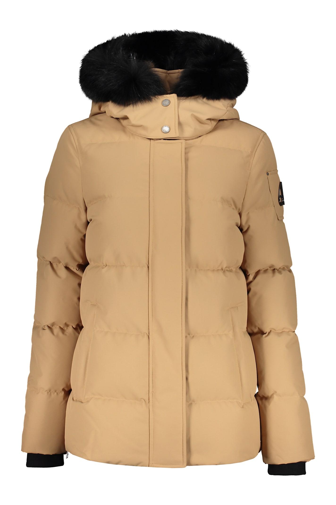moose knuckles cloud 3q hooded down jacket