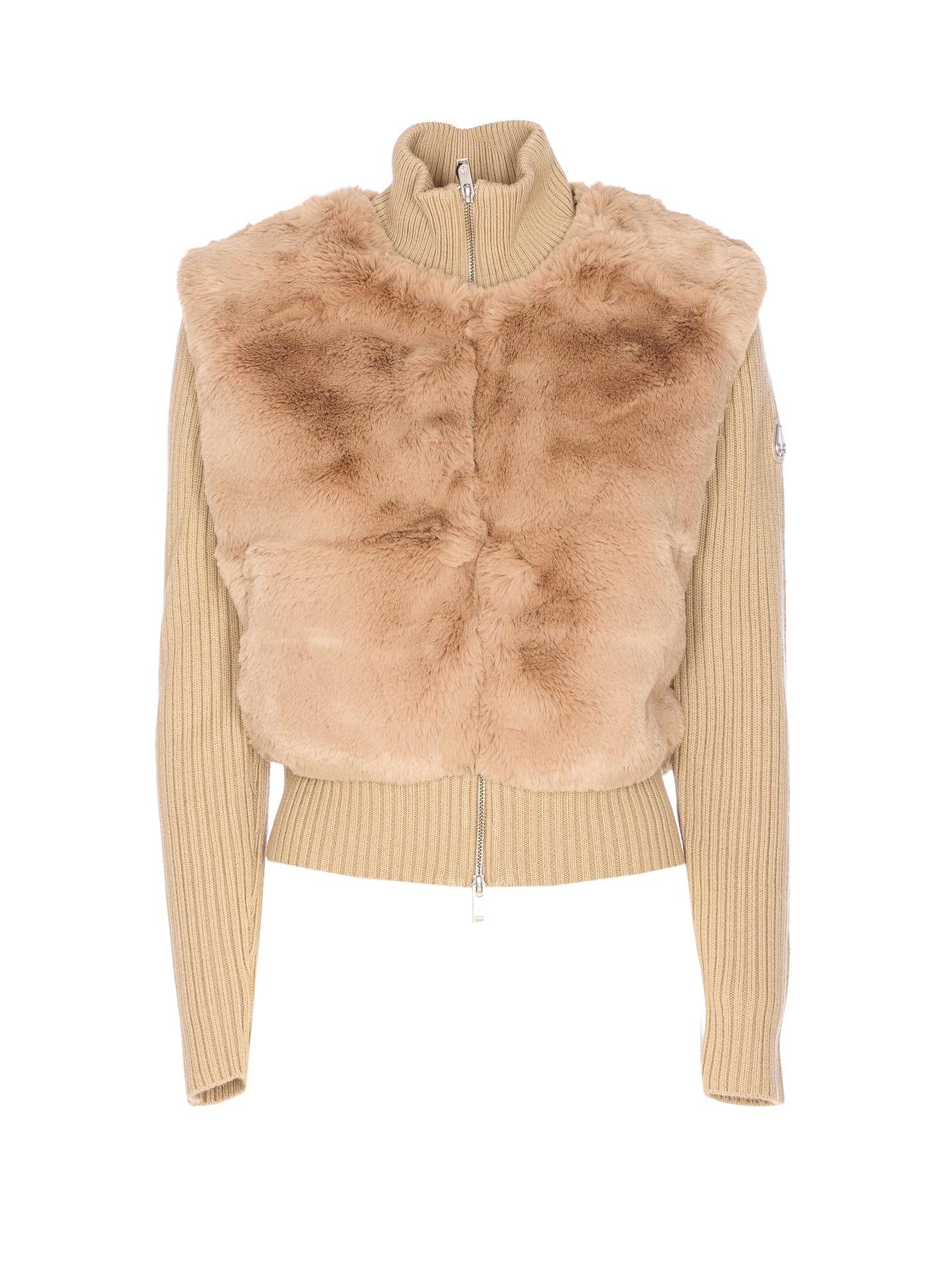 moose knuckles dua bunny cardigan