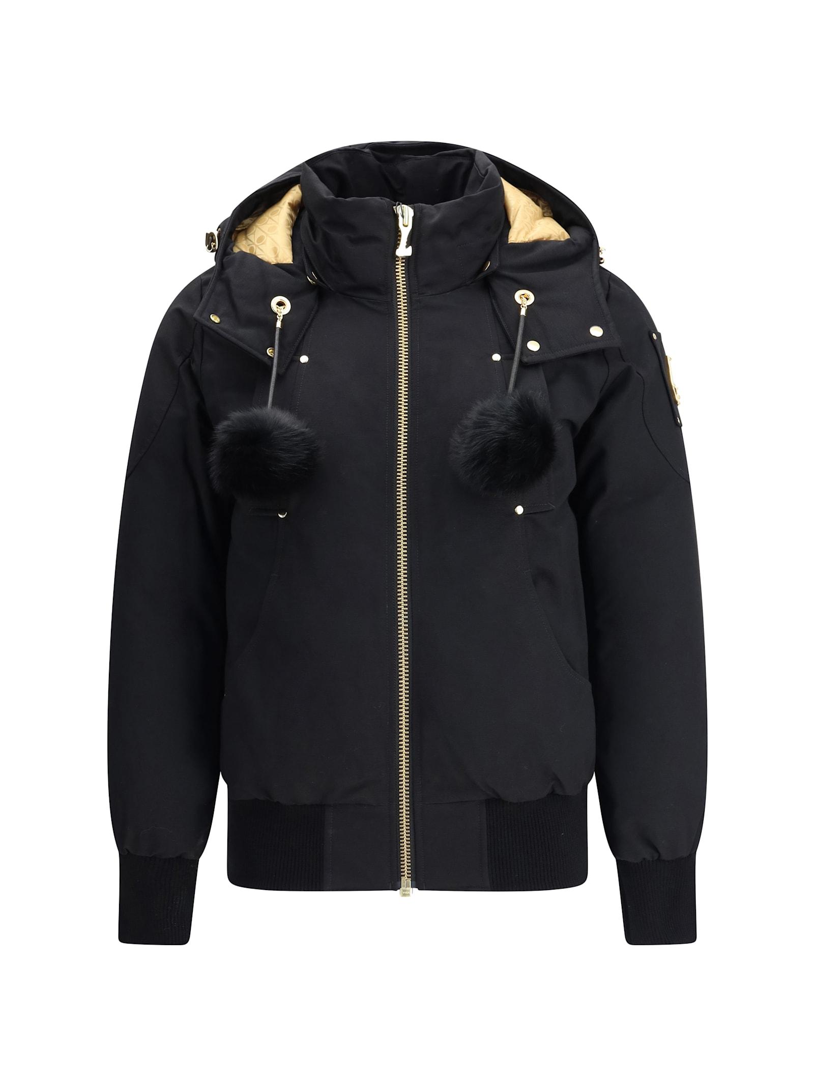 moose knuckles gold series original sainte flavie bomber jacket