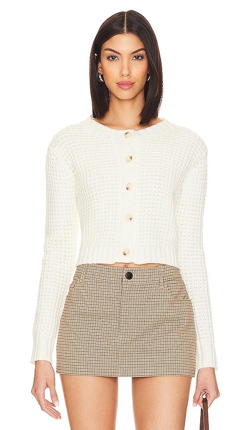 more to come alfie cardigan in ivory.