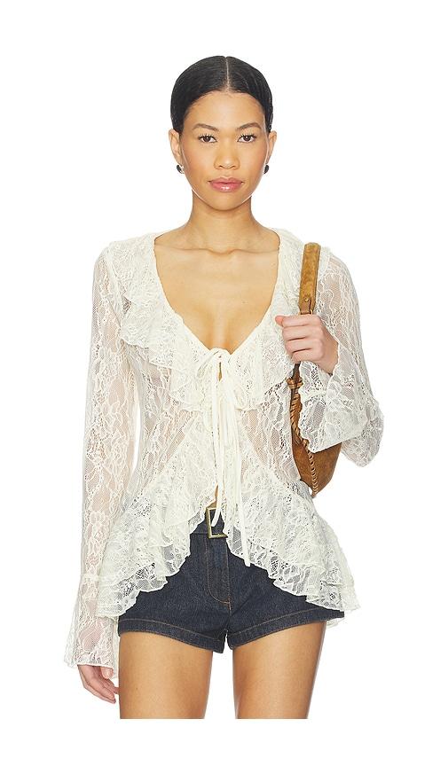 more to come alisia top in cream.
