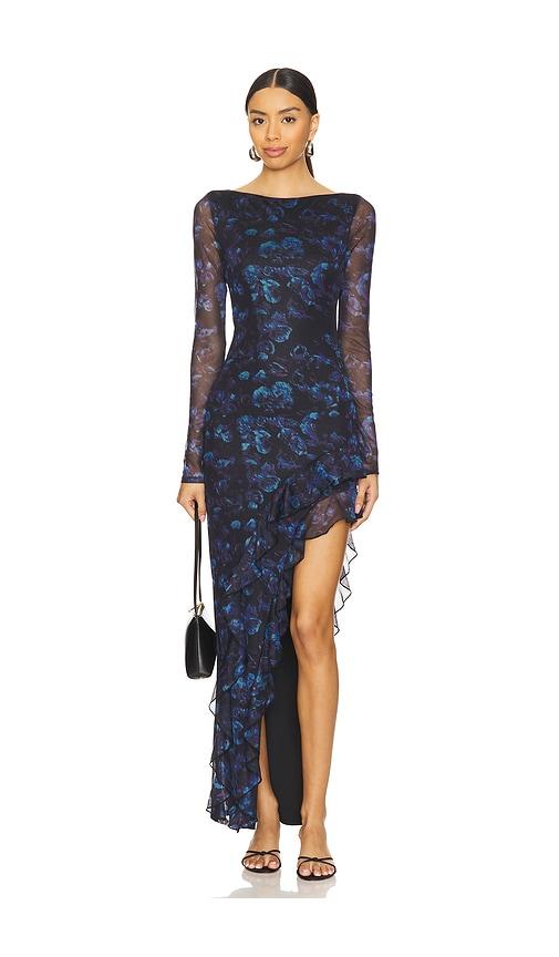 more to come alondra maxi dress in blue.
