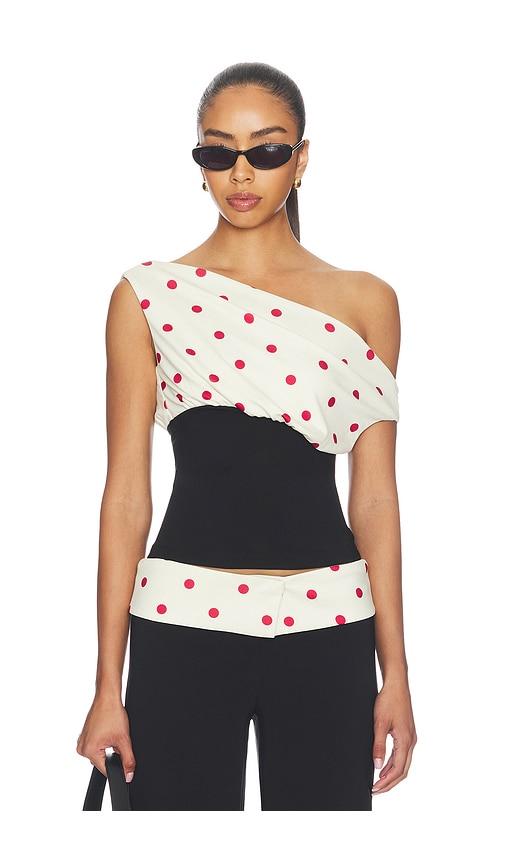 more to come angee top in black.