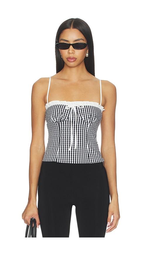 more to come beckie top in black.