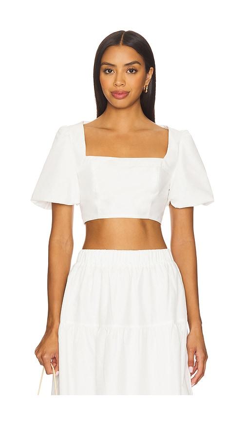 more to come braline top in white.
