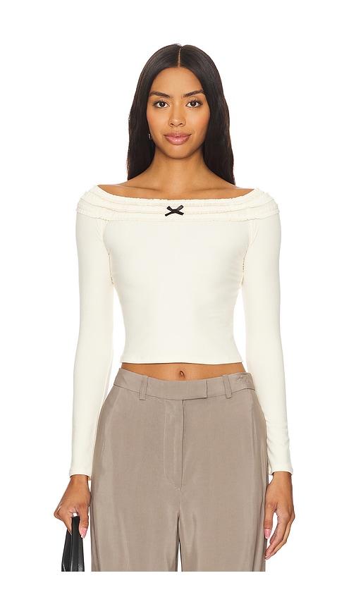 more to come brexley top in cream.