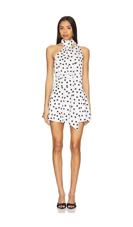more to come brienne mini dress in white.